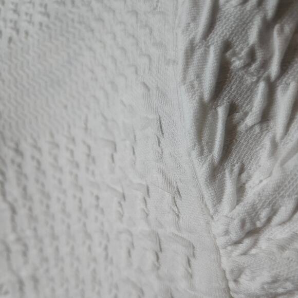 Desigual‎ Dress Women sz Large White Textured Shift Bodycon NWT - Picture 7 of 9